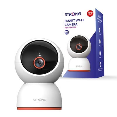 STRONG H80 PRO 8MP Indoor Pan/Tilt WiFi Camera - Cloud Storage STRONG H80 PRO 8MP Indoor Pan/Tilt WiFi Camera - Cloud Storage